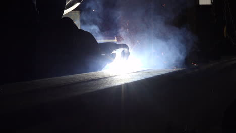 A-close-up-of-a-weld-in-slow-motion