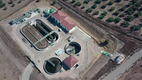 Aerial-view-of-a-sewage-plant