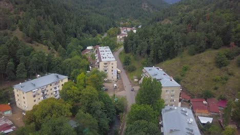Abastumani-is-a-small-town-and-climatic-spa-in-Adigeni-Municipality,-Samtskhe-Javakheti,-Georgia