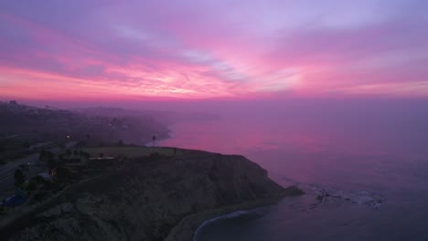 Ocean-Aerial-view-off-coast-of-California