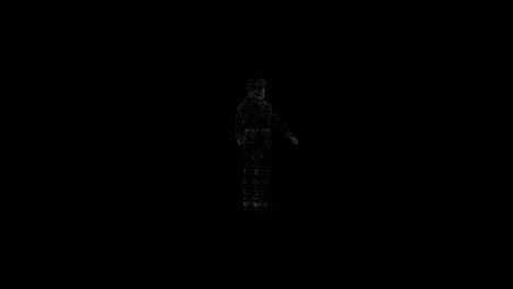 3D-Soldier-in-Hologram-Wireframe-Style