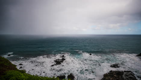 Storm-in-a-seascape-of-Tenerife,-Canary-Islands