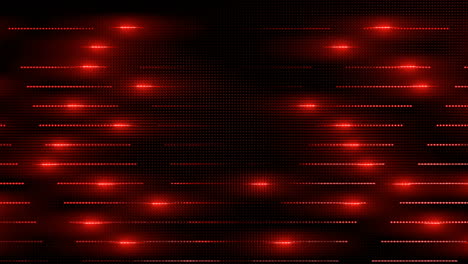 Eleganter-Roter-Hintergrund-Mit-Horizontalen-Linien-Und-Fackeln-Aus-Der-Mitte,-Animation-In-Schleife,-Rahmen-Für-Präsentationen