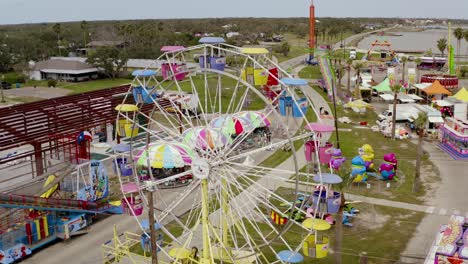 Oyster-festival-in-Rockport-Texas-set-up