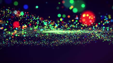 Colored-Playful-Particle-Background