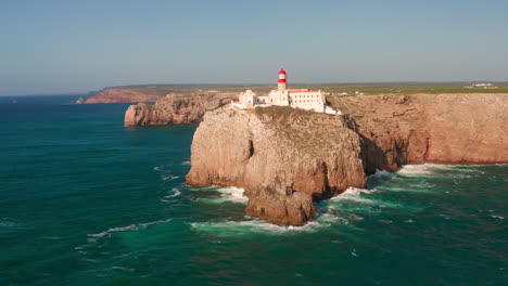 Aerial:-The-light-of-Cabo-de-São-Vicente-in-Portugal