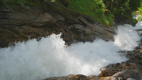 Waterfall-with-torrential-river