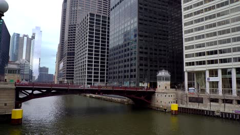 Vistas-Desde-La-Vida-Cotidiana-En-El-Loop,-Chicago