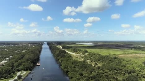 Aerial-view-of-the-St-Lucie-river-heading-west