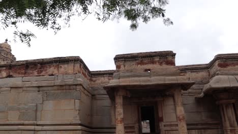 Inner-View-of-Malyavanta-Raghunatha-Temple,-Hampi,-Karnataka