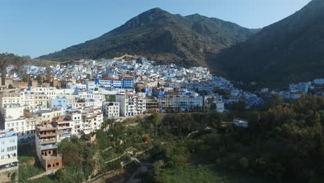 AERIAL:-Chefchaouen-blue-city-in-Morocco