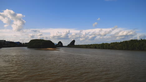 Looking-at-the-river-and-islands-in-Krabi