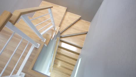 Clean-and-Polish-Wooden-Staircases-From-Top-View