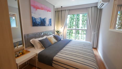 Komplett-Eingerichtete-Moderne-Schlafzimmerdekoration-Komplettlösung