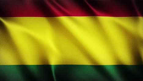 Flagge-Boliviens-Weht-Im-Hintergrund