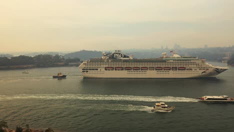 Sydney---Puerto-Querido-Del-Barco-De-Cruceros
