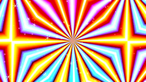 Kaleidoskop-Abstrakte-Bewegungshintergrundschleife