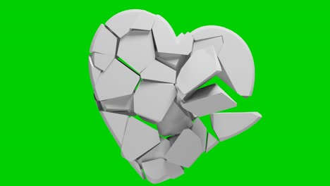Breaking-green-screen-love-heart-for-special-occasions