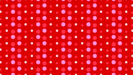 Muster-Zurück-Rote-Bewegung-Hintergrundschleife