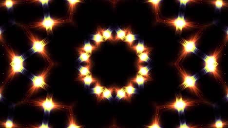 Kaleidoskop-Beleuchtet-VJ-Loop-Bewegungshintergrund