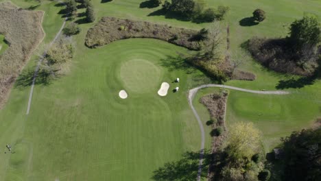 Drone-footage-of-Golf-Course