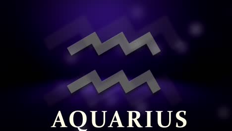 Illustration-intro-of-the-logo-and-astrological-sign-of-Aquarius