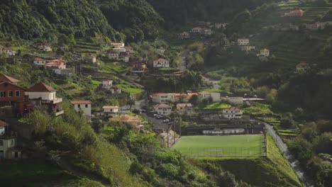 La-Parroquia-De-Boaventura-En-El-Municipio-De-São-Vicente,-Isla-De-Madeira,-Portugal