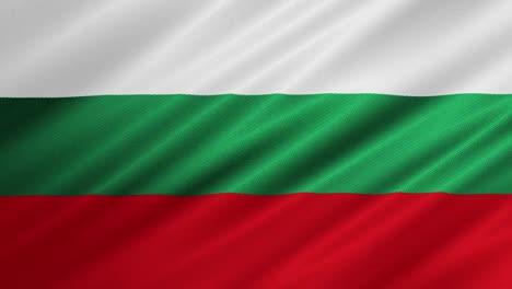 Bandera-De-Bulgaria-Ondeando-Fondo