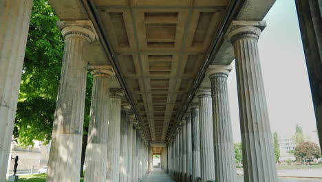 Colonnade-In-Alte-Nationalgalerieon-in-Berlin