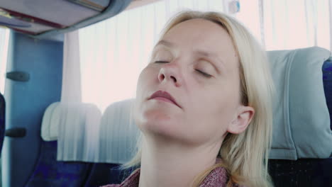 Tired-Passenger-Sleeps-on-Bus