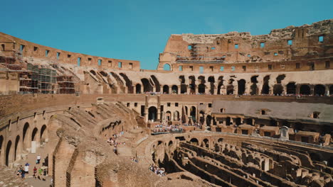 Rom-Kolosseum-Interieurum