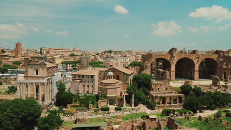 Rome-Forum-and-Colosseum