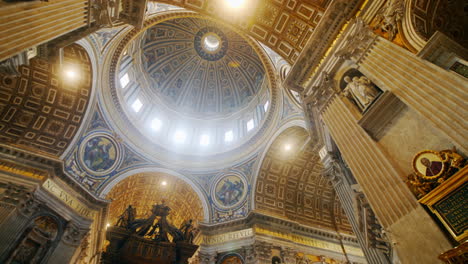 St-Peter's-Basilica-Ceiling-in-Rome