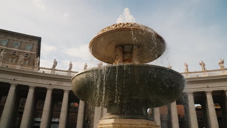 St-Peter's-Basilica-Courtyard-Fountain