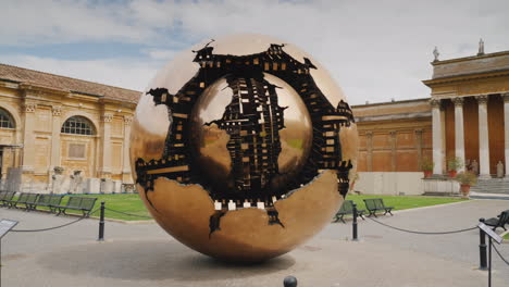 The-Sphere-Within-A-Sphere-A-Bronze-Sculpture