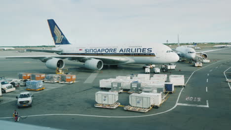 Singapore-Airlines-Flugzeug