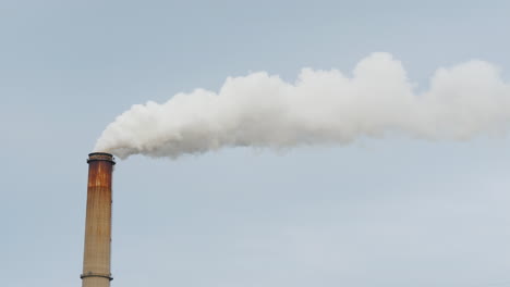 Thermal-Power-Plant-Chimney-Emitting-Smoke