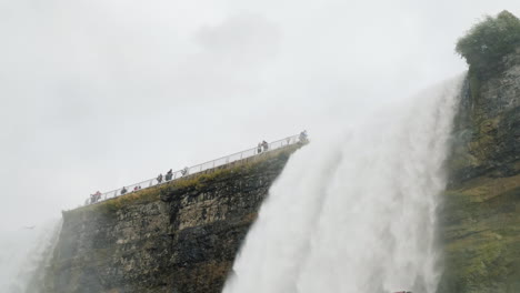 Misty-Niagara-Falls-Low-Angle-