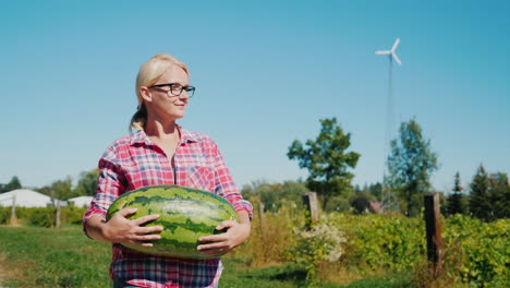 Woman-Carrying-Watermelon