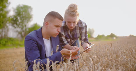 Young-Farmers-Discussing-At-Wheat-Field-14