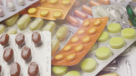 Many-Medical-Tablets-In-Blisters-Are-On-The-Table