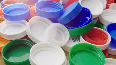 Many-Plastic-Bottle-Caps-Recyclable-And-Recyclable-Plastic-Waste-Concept
