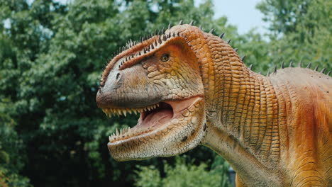 Schreckliches-T-Rex-Dinosauriermodell