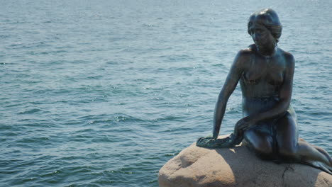 The-Famous-Staunch-Of-The-Little-Mermaid-In-The-Harbor-Of-Copenhagen-One-Of-The-Characters-Of-Hans-C