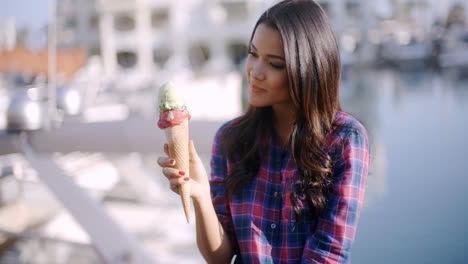 Young-Girl-Eating-Ice-Cream