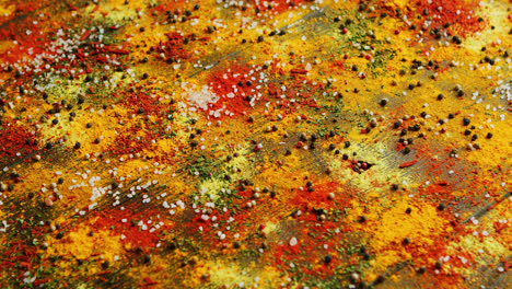 Spices-spilt-on-surface