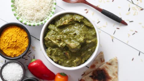 Traditional-South-Indian-Korai-Chicken-Curry-with-Mint-and-Coriander